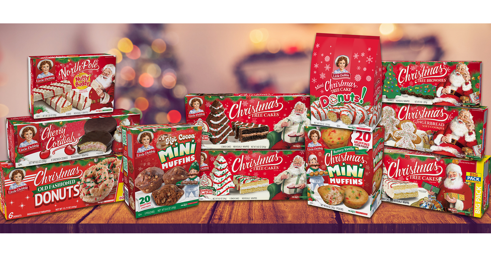 Little Debbie® Unveils Festive Holiday Snack Lineup Featuring Delightful New Seasonal Innovations