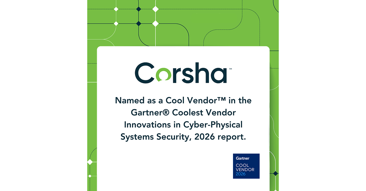 Corsha Named a Gartner® Cool Vendor™ in Coolest Vendor Innovations in ...