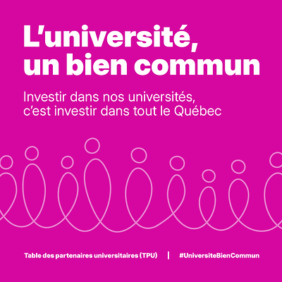 L'université, un bien commun : une action nationale pour que le financement public des universités soit discuté pendant la campagne électorale