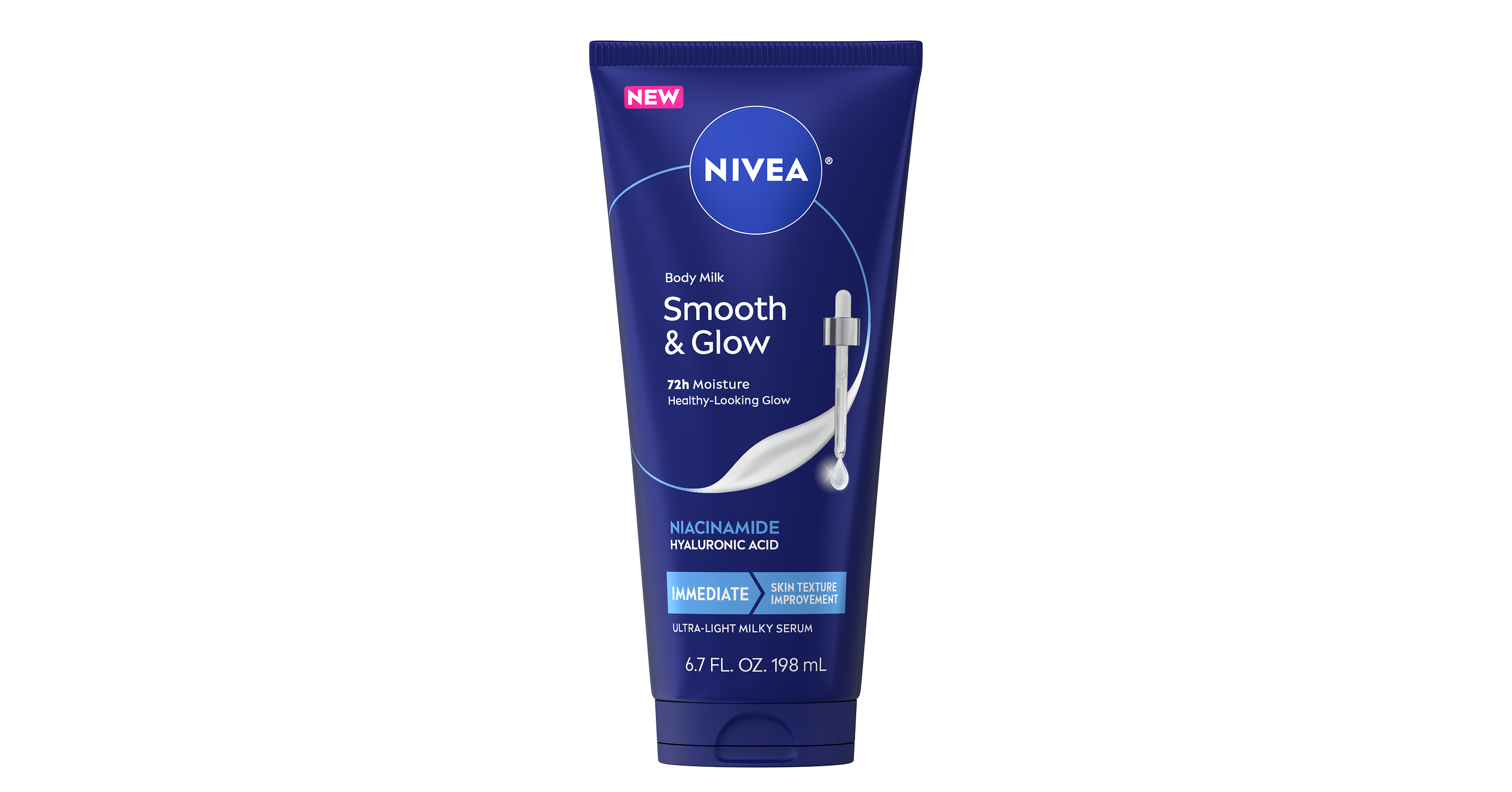 NIVEA Introduces New Smooth & Glow Body Milk to Immediately Smooth Dry, Rough Skin and Deliver 72-Hour Deep Moisture