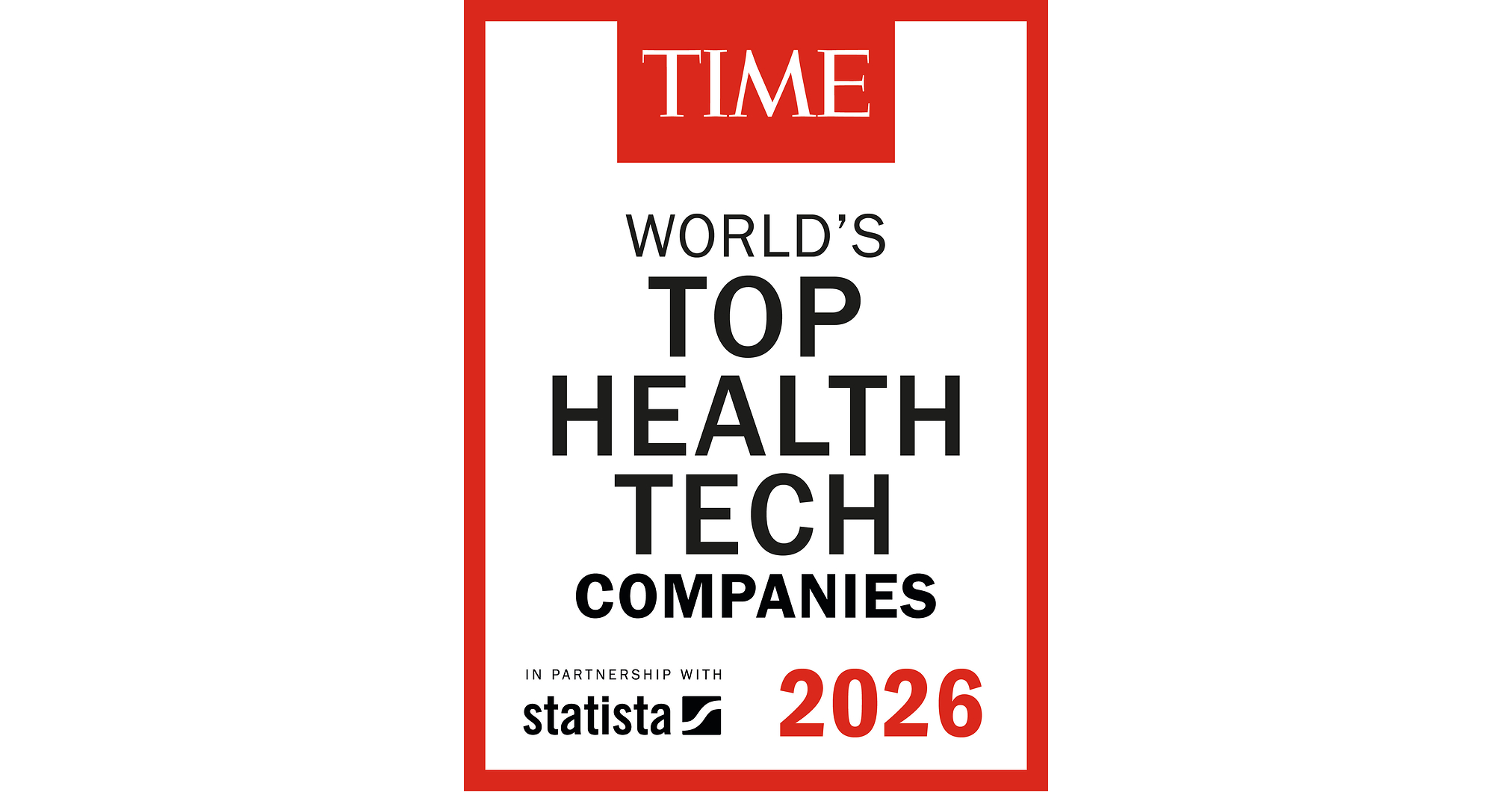 Vital Awarded on TIME's List of the World's Top HealthTech Companies 2026