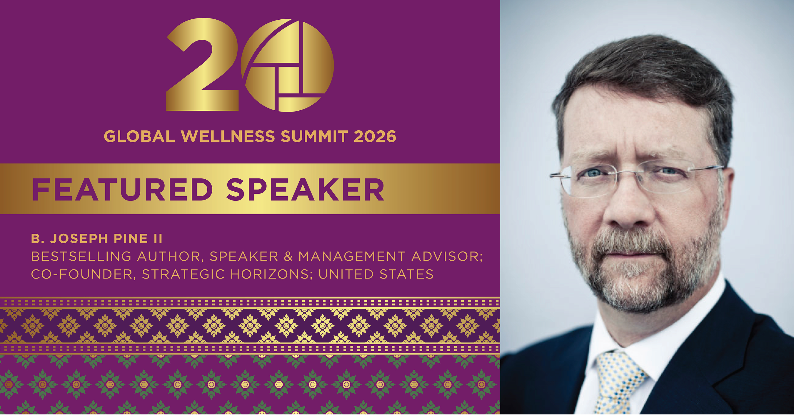 Global Wellness Summit to Explore How the Shift from an "Experience" to a "Transformation" Economy Will Define the Next Era of Wellness