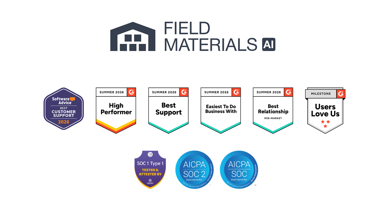 Field Materials AI completes SOC 1 Type 1 and SOC 2 Type 2 audits