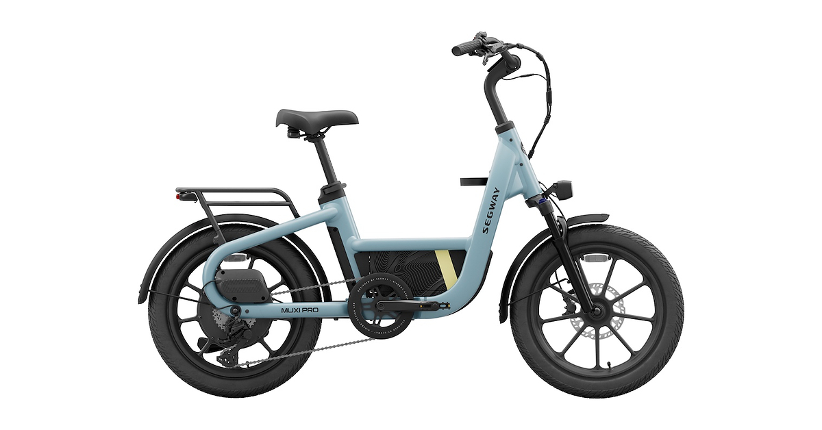 Segway MUXI Pro Cargo e-Bike Now Features 9-Speed Auto-Shifting, Front Suspension and Turn Signals
