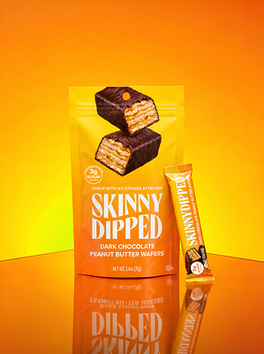 SkinnyDipped Expands With Dark Chocolate Peanut Butter Wafers