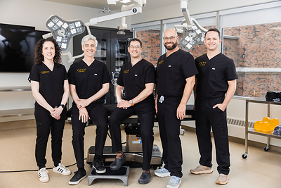 From L-R - Dr. Alaina Garbens, Dr. Cory S. Goldberg, Dr. Ron Somogyi, Dr. Michael Brandt, Dr. Noah Stern From L-R - Dr. Alaina Garbens, Dr. Cory S. Goldberg, Dr. Ron Somogyi, Dr. Michael Brandt, Dr. Noah Stern