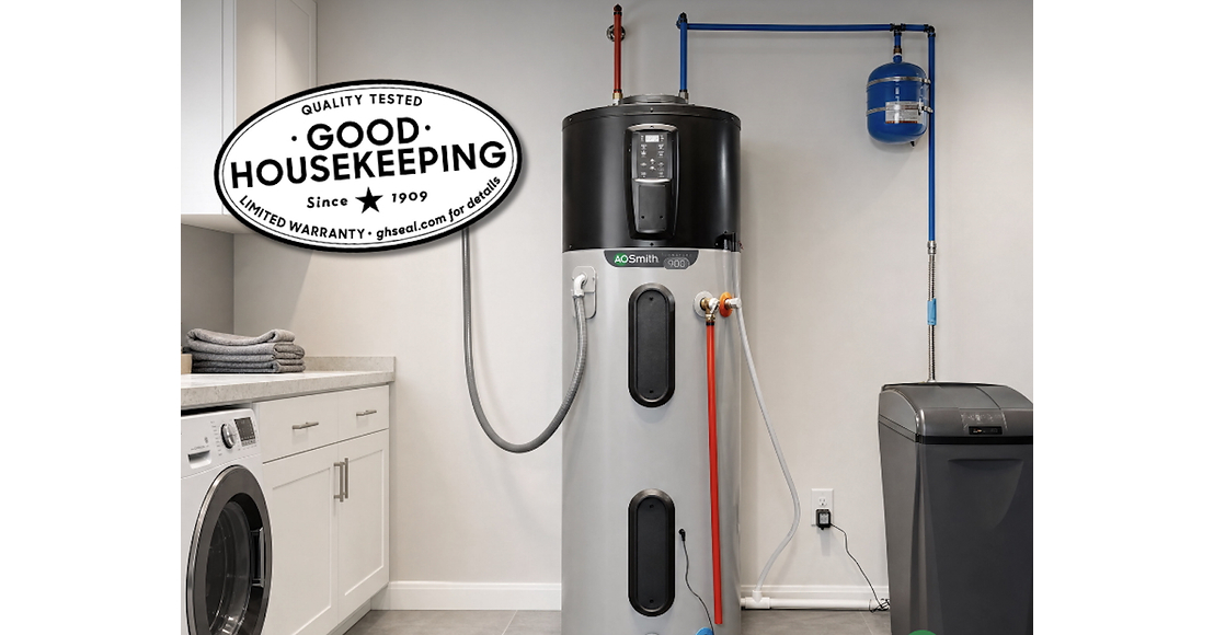 A. O. Smith Heat Pump Water Heater Earns Good Housekeeping Seal