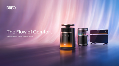 DREO Launches New Winter Lineup, Led by Whole-Room Heater 720S with AutoShift™ Technology and Convection Heater 711S