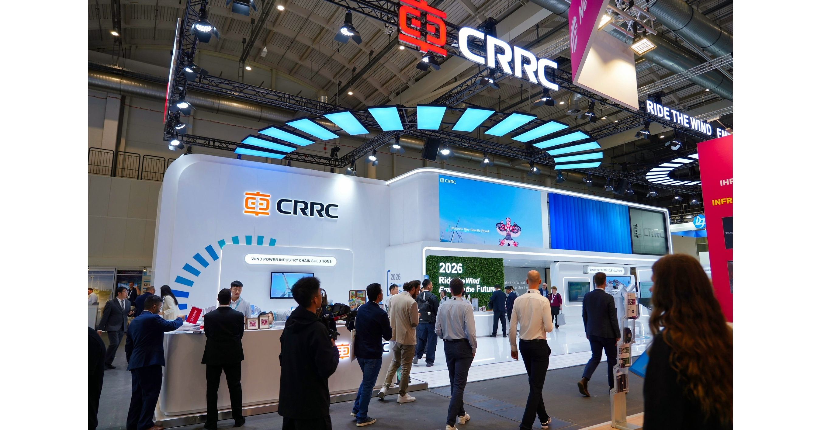 CRRC présente son portefeuille de solutions éoliennes au salon WindEnergy de Hambourg, obtient des certifications clés et renforce ses partenariats internationaux