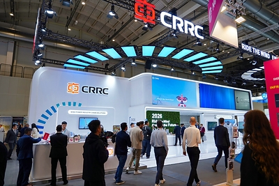 CRRC presenta su cartera de energía eólica en WindEnergy Hamburg