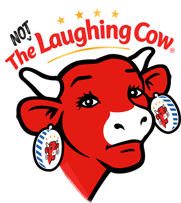 The Not Laughing Cow Logo