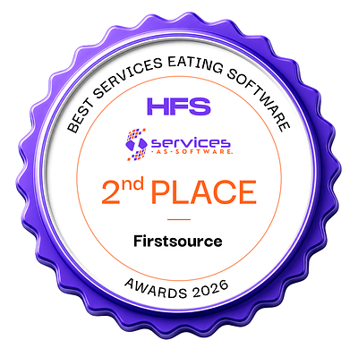 Firstsource Recognized Among the Best in 'Services Eating Software' at the 2026 HFS SaS Awards