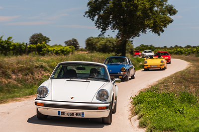 Classic Porsche Experience Rally in Barcelona, Spain