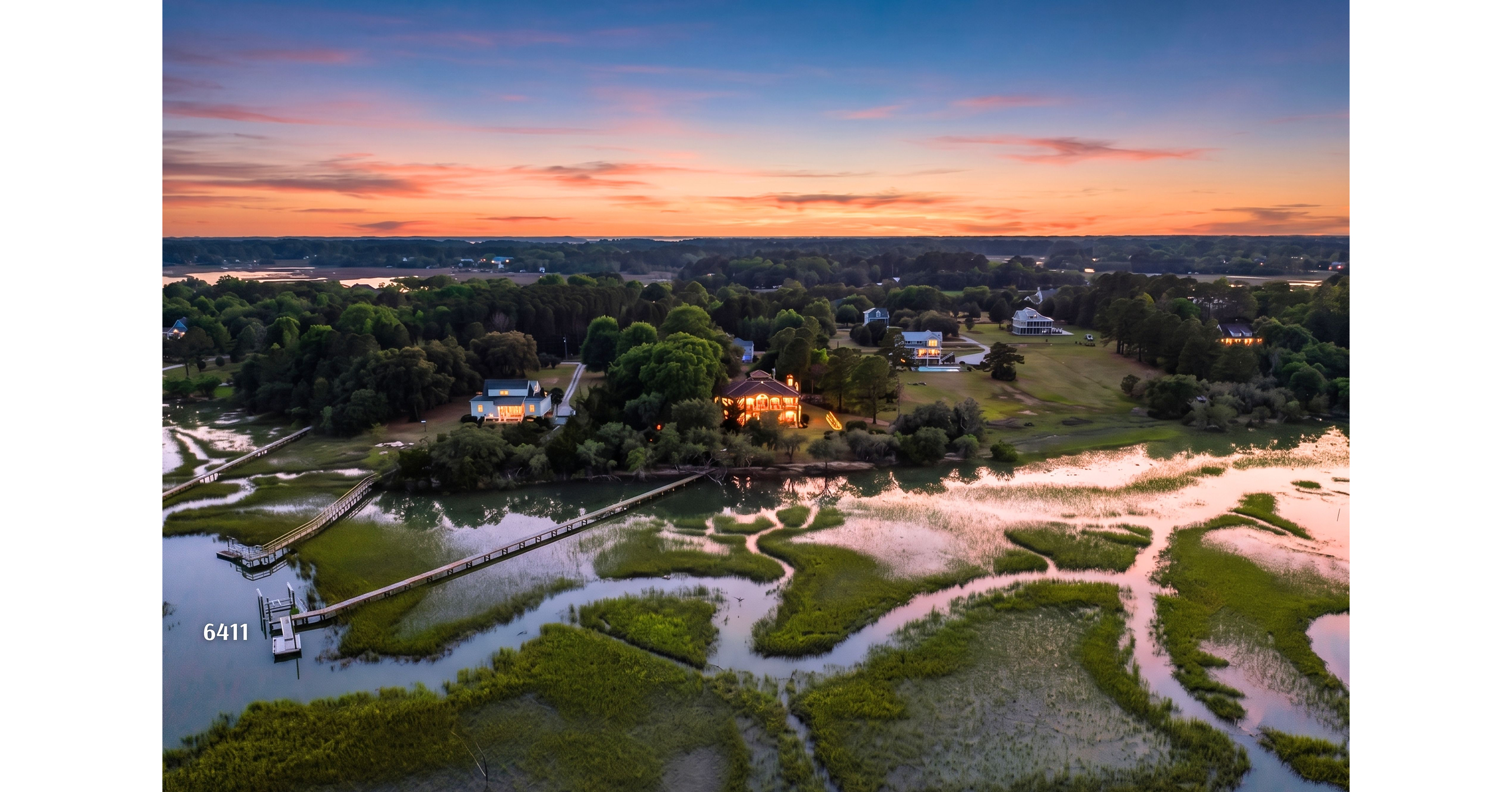 Five-Acre Lowcountry Estate with Private Dock, Marsh Views & Full Lower Level -- 35 Minutes from Charleston