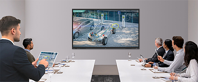 LG CreateBoard combina tela 4K e segurança para reuniões colaborativas