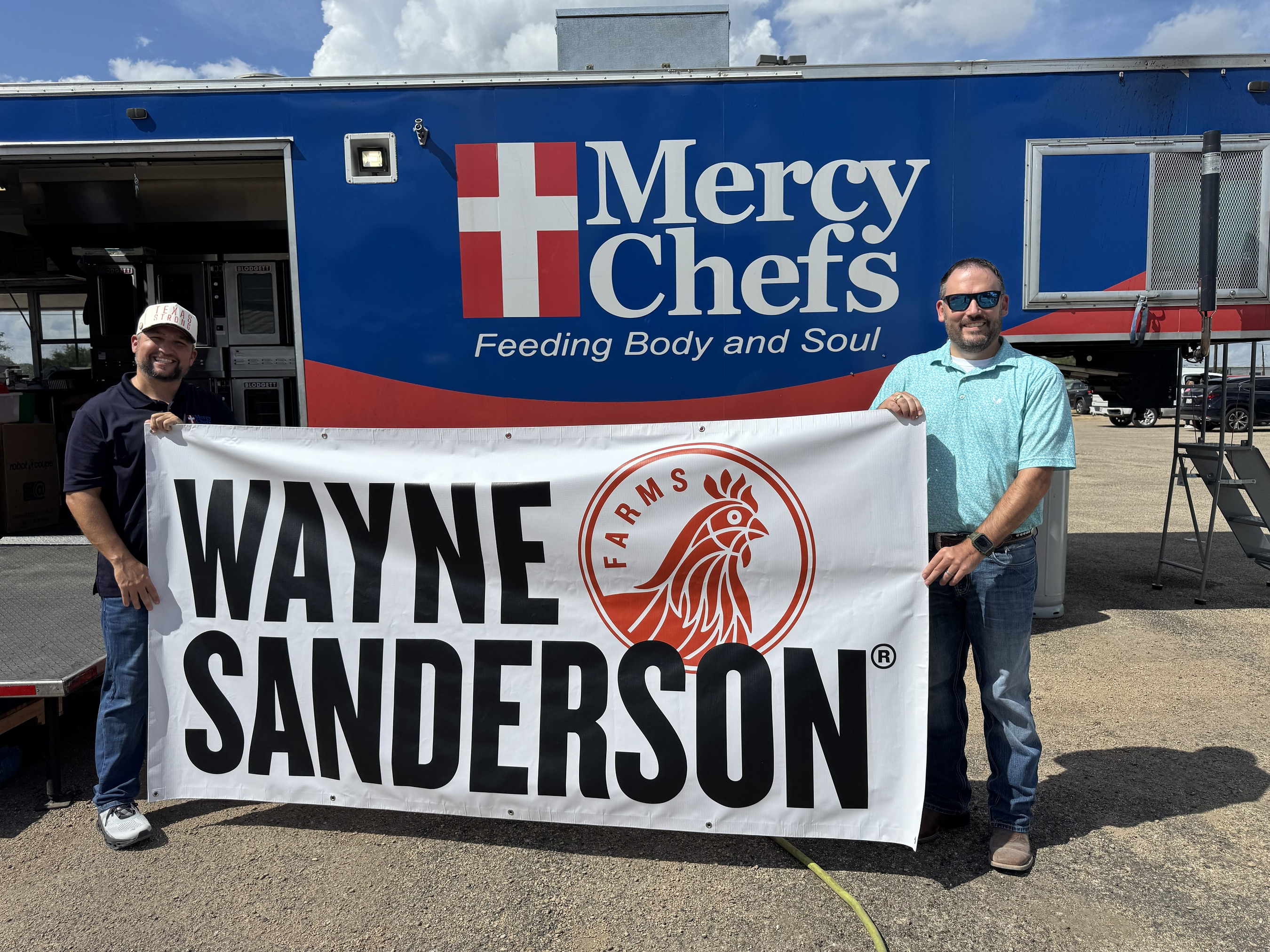 Wayne-Sanderson Farms Mobilizes Nationwide Network to Support Mercy Chefs Disaster Relief Efforts