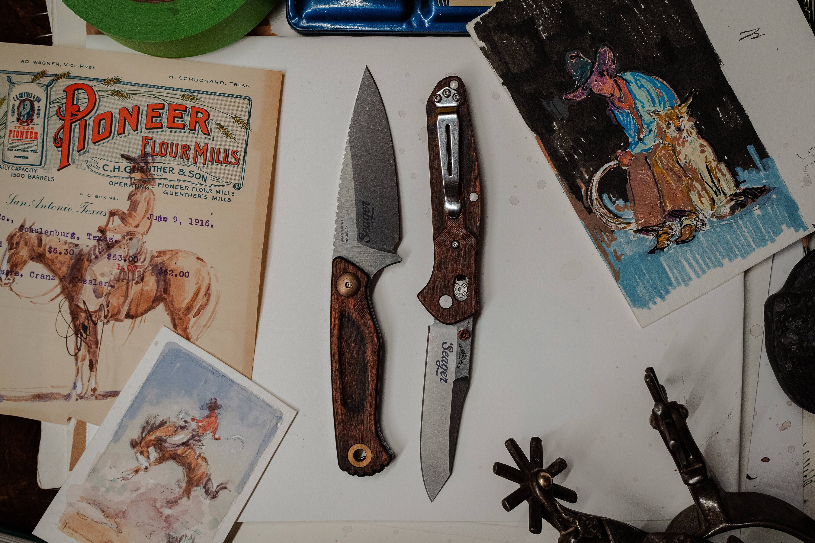 Seager Co. and Benchmade Unveil Limited-Edition Collection Inspired by the American West