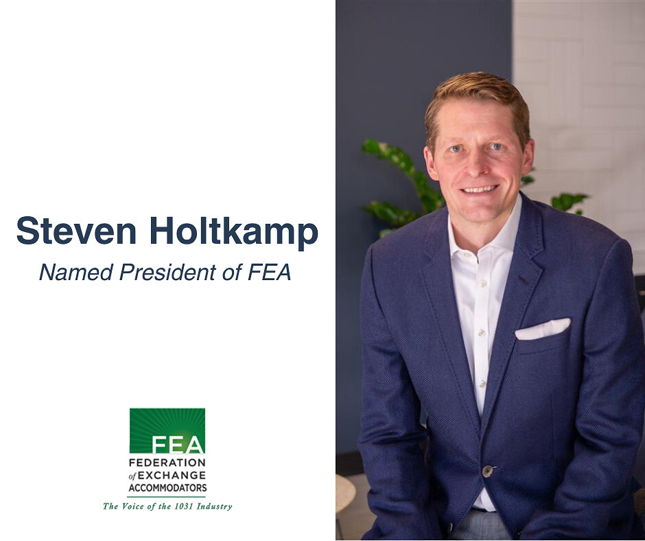 Accruit's President, Steven Holtkamp, Elected President of the Federation of Exchange Accommodators