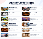 VenueMagnet helps renters browse a wide range of venue types, from mansions and rooftops to studios, restaurants, event centers and more.
