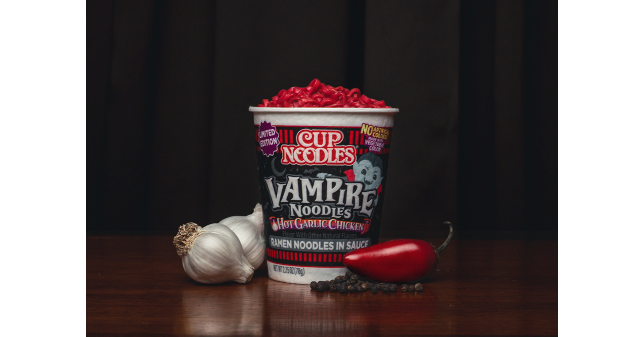 Cup Noodles® Raises the Stakes this Halloween with Vampire Noodles