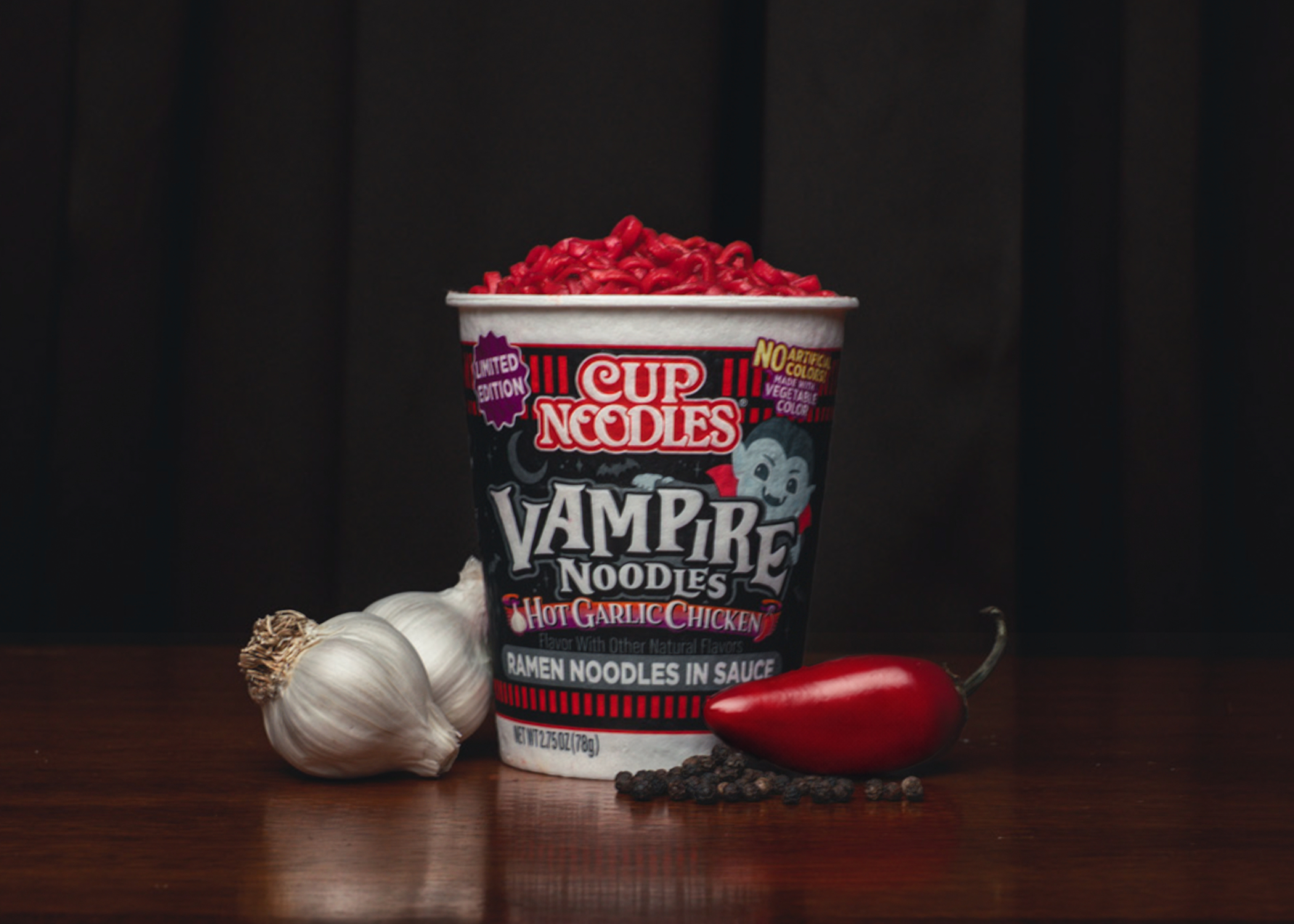 Cup Noodles® Raises the Stakes this Halloween with Vampire Noodles