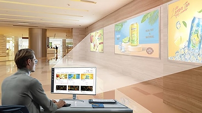 LG SuperSign simplifica a gestão de conteúdo em telas profissionais