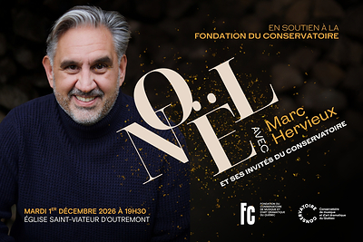 Un premier concert de Noël pour la Fondation du Conservatoire
