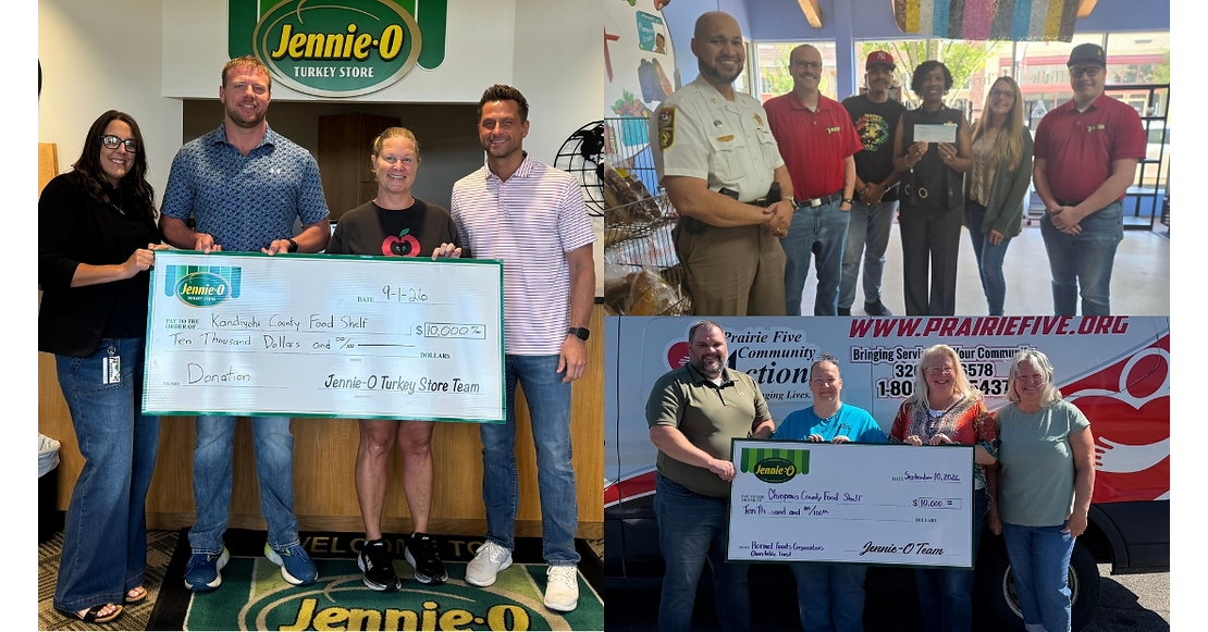 Hormel Foods U.S. Production Facilities Donate More Than $330,000 to Hunger-Relief Organizations in Hunger Action Month