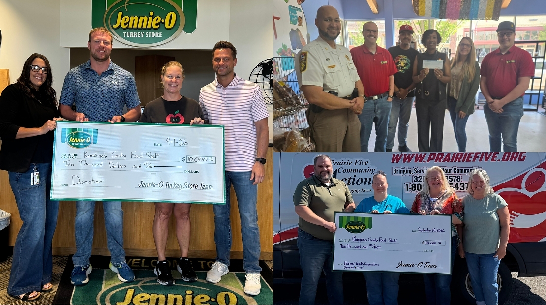 Hormel Foods U.S. Production Facilities Donate More Than $330,000 to Hunger-Relief Organizations in Hunger Action Month
