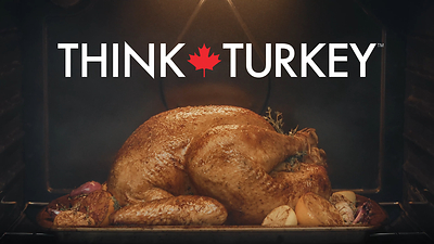 Think Turkey Cheers on Canadian Thanksgiving. 