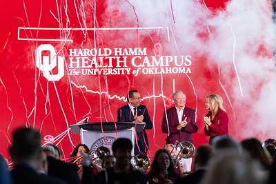 A Game Changer: Harold Hamm Commits Largest Gift in OU History to Lift Health of Oklahoma, Name Health Campus