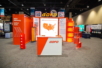 Stand GOFO au PARCEL Forum 2026 à Orlando (Photo :   GOFO)