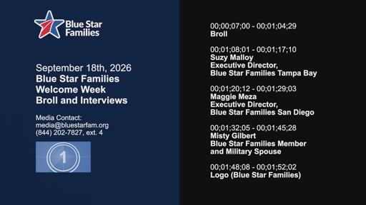 As More Than 600,000 Military-Connected Families Relocate Each Year, Blue Star Welcome Week Helps Communities Open Their Doors