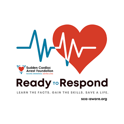 SUDDEN CARDIAC ARREST FOUNDATION TO HOST NATIONWIDE READY TO RESPOND TRAINING PROGRAM IN OCTOBER AND TO HELP SAVE LIVES: SUDDEN CARDIAC ARREST AWARENESS MONTH