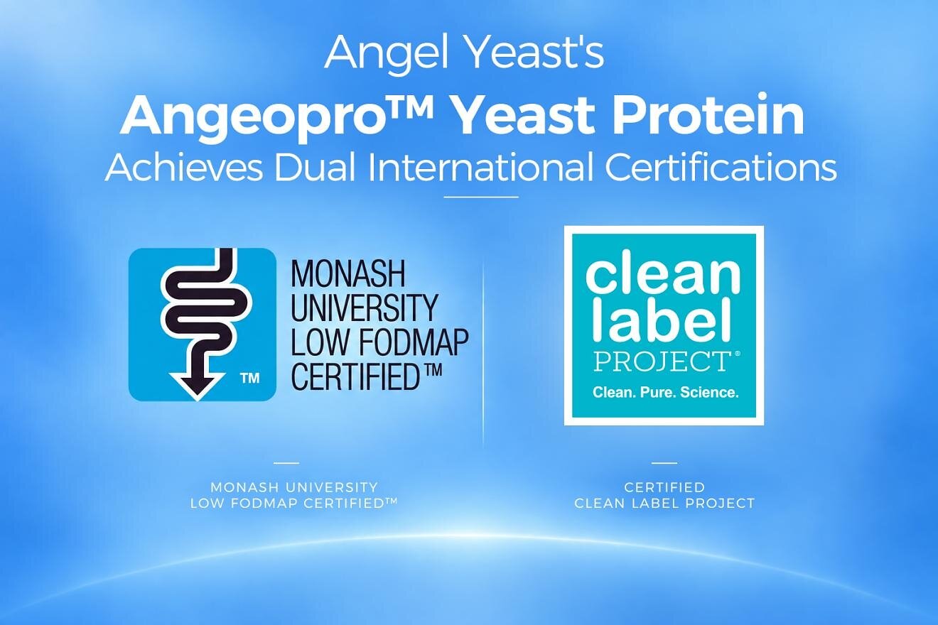 Angel Yeast's Angeopro™ Yeast Protein Achieves Dual International Certifications