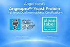 Angel Yeast's Angeopro™ Yeast Protein Achieves Dual International Certifications