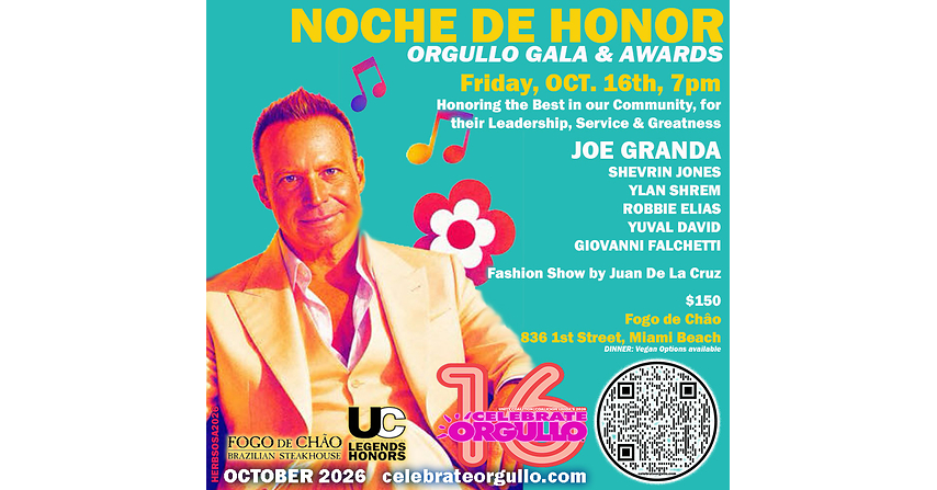 Joe Granda to Receive Two 2026 Honors Celebrating More Than Five Decades in Music and Entertainment