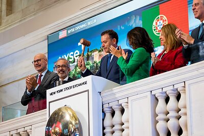 Portugal PM Luís Montenegro at NYSE Sept. 22 This image opens in the lightbox
