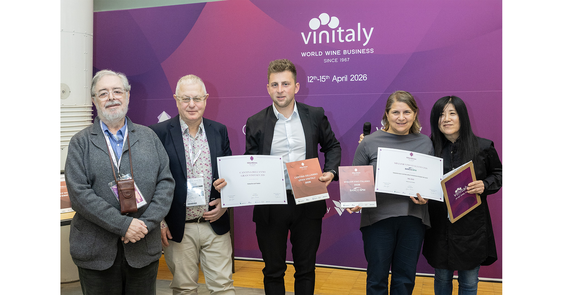 Tenuta Gottardi Named Winery of the Year