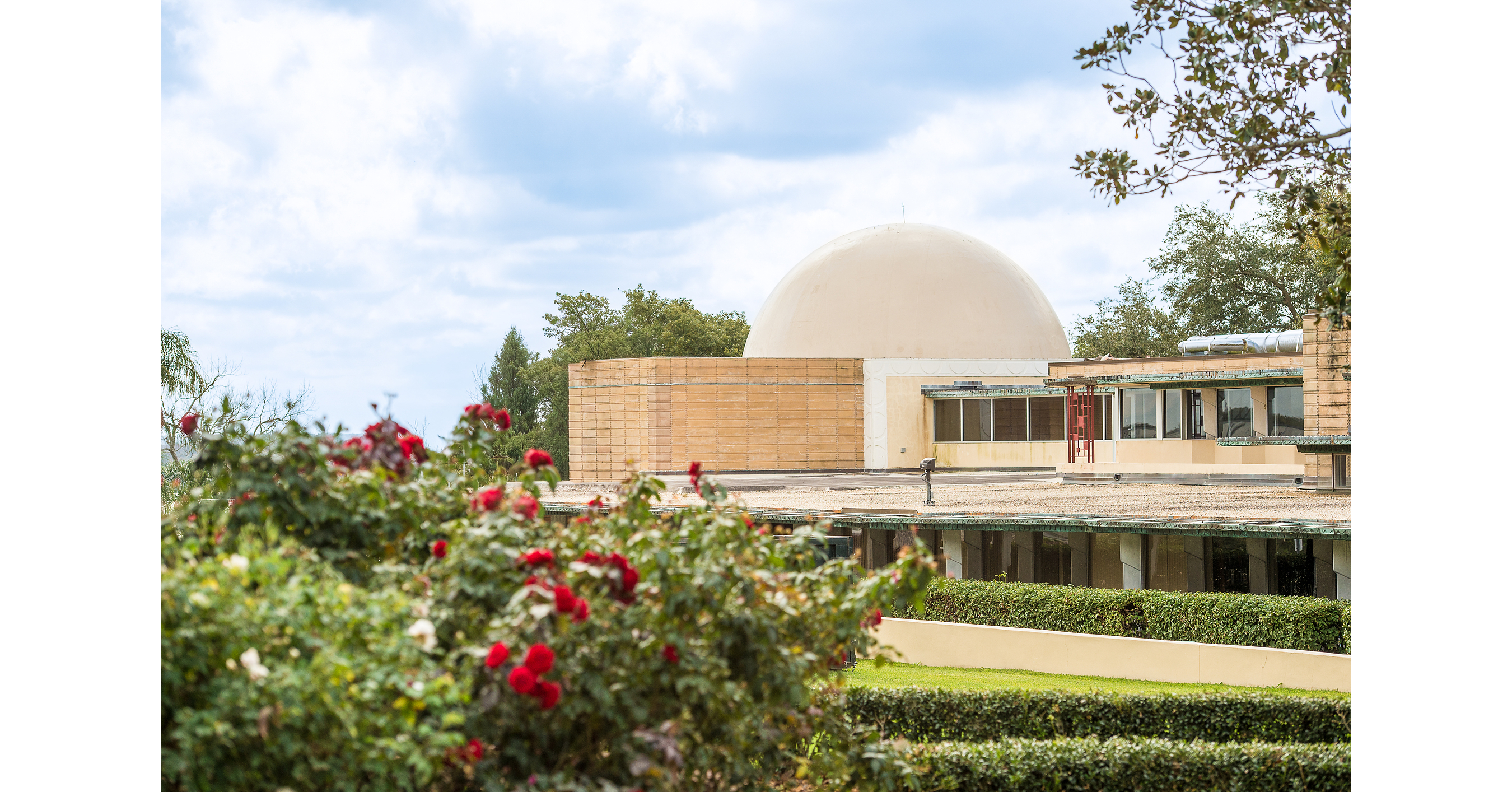 FLORIDA SOUTHERN COLLEGE REOPENS RESTORED FRANK LLOYD WRIGHT PLANETARIUM