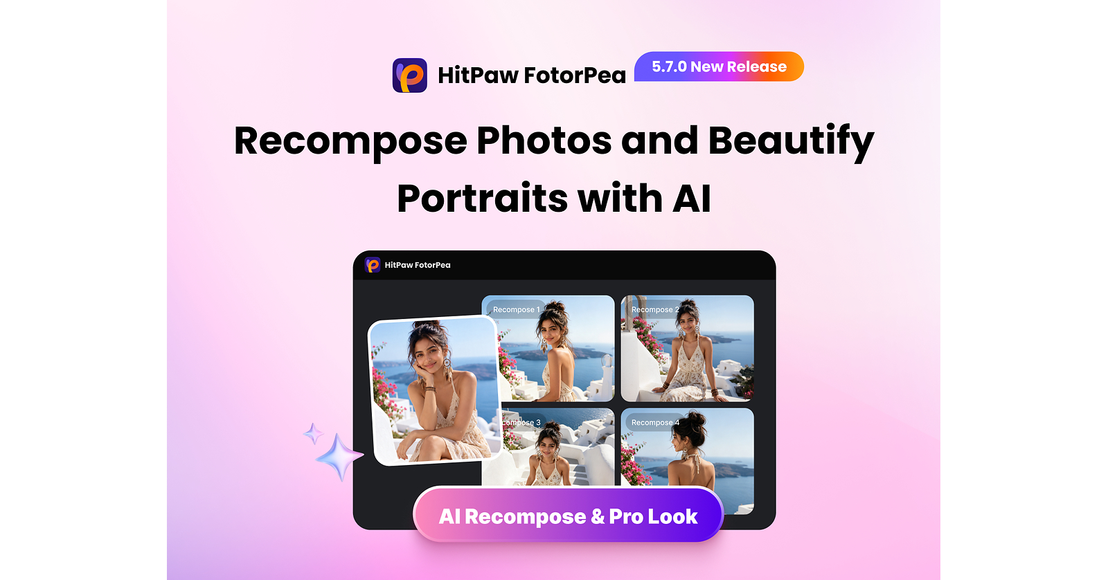 HitPaw FotorPea V5.7.0 Unveils Pro Look for Better-Composed Photos, Natural Facial Beauty, and HD Restoration