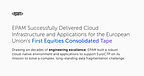 EPAM Successfully Delivered Cloud Infrastructure and Applications for the European Union's First Equities Consolidated Tape