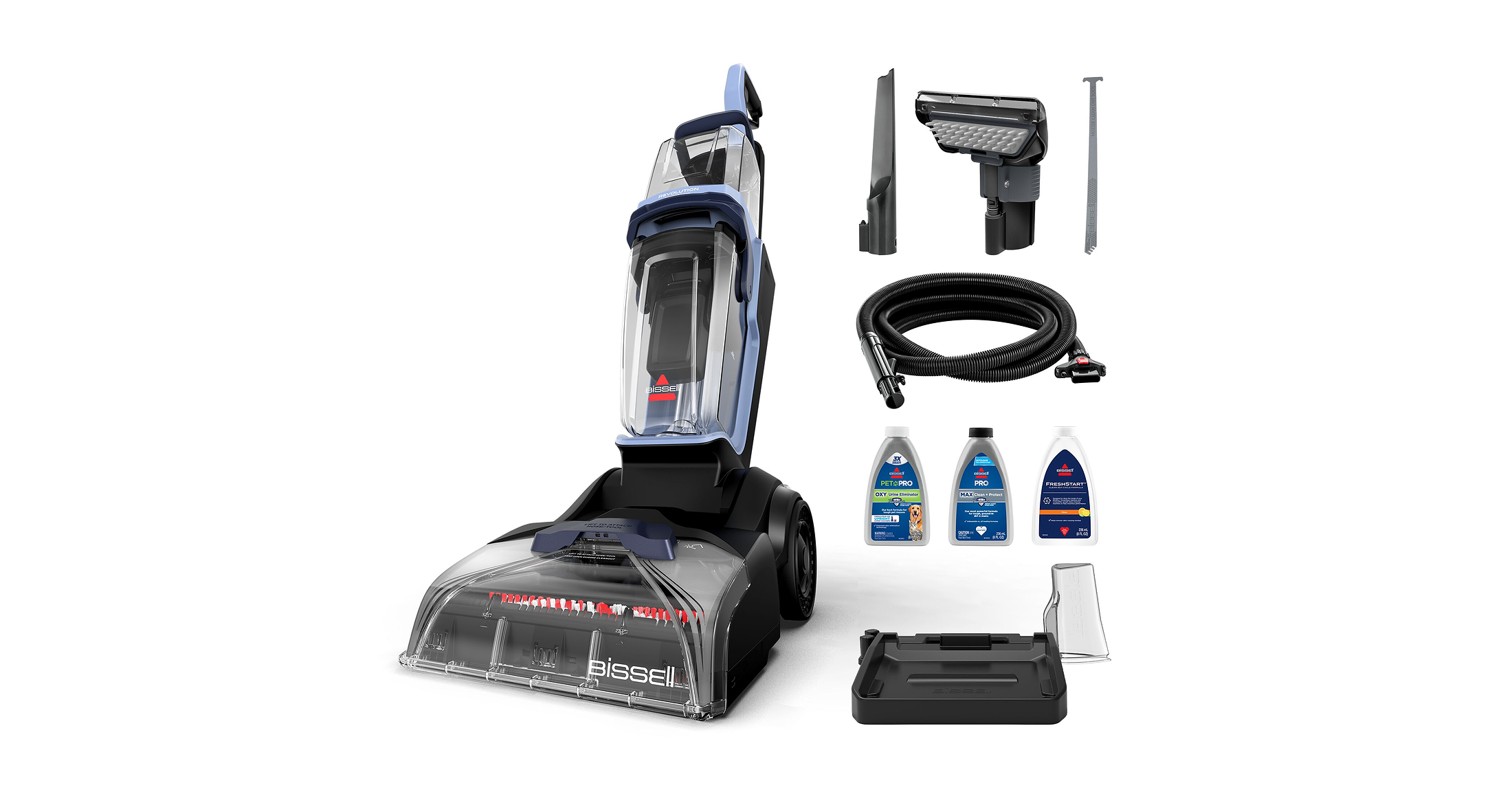 BISSELL® Revolution® ExpressClean Upright Carpet Cleaner Powers Through Everyday...