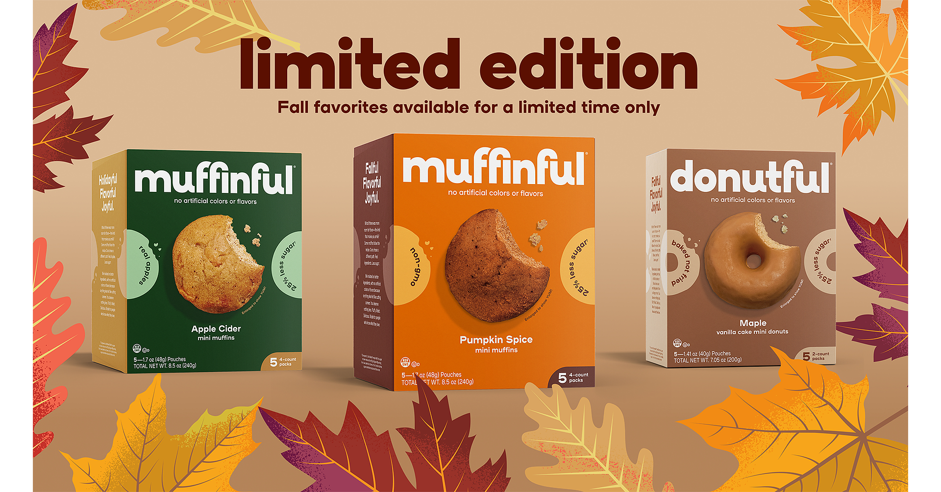 Cozy Season Has Arrived: Bakeful Debuts Three Limited-Edition Fall Flavors
