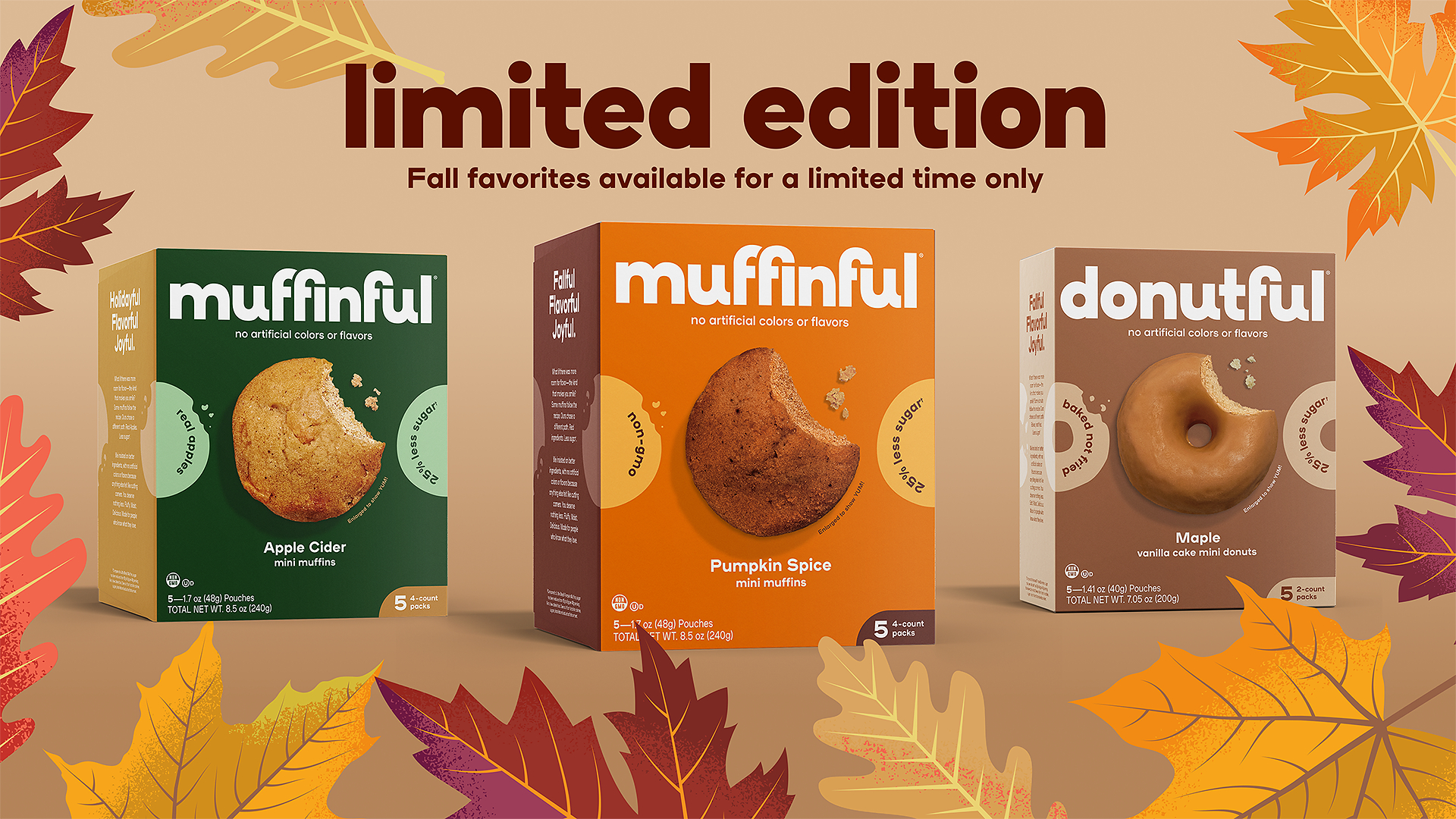 Cozy Season Has Arrived: Bakeful Debuts Three Limited-Edition Fall Flavors