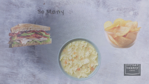 Corner Bakery Cafe is giving customers more ways to build a complete meal with its Choose 2 deal. 