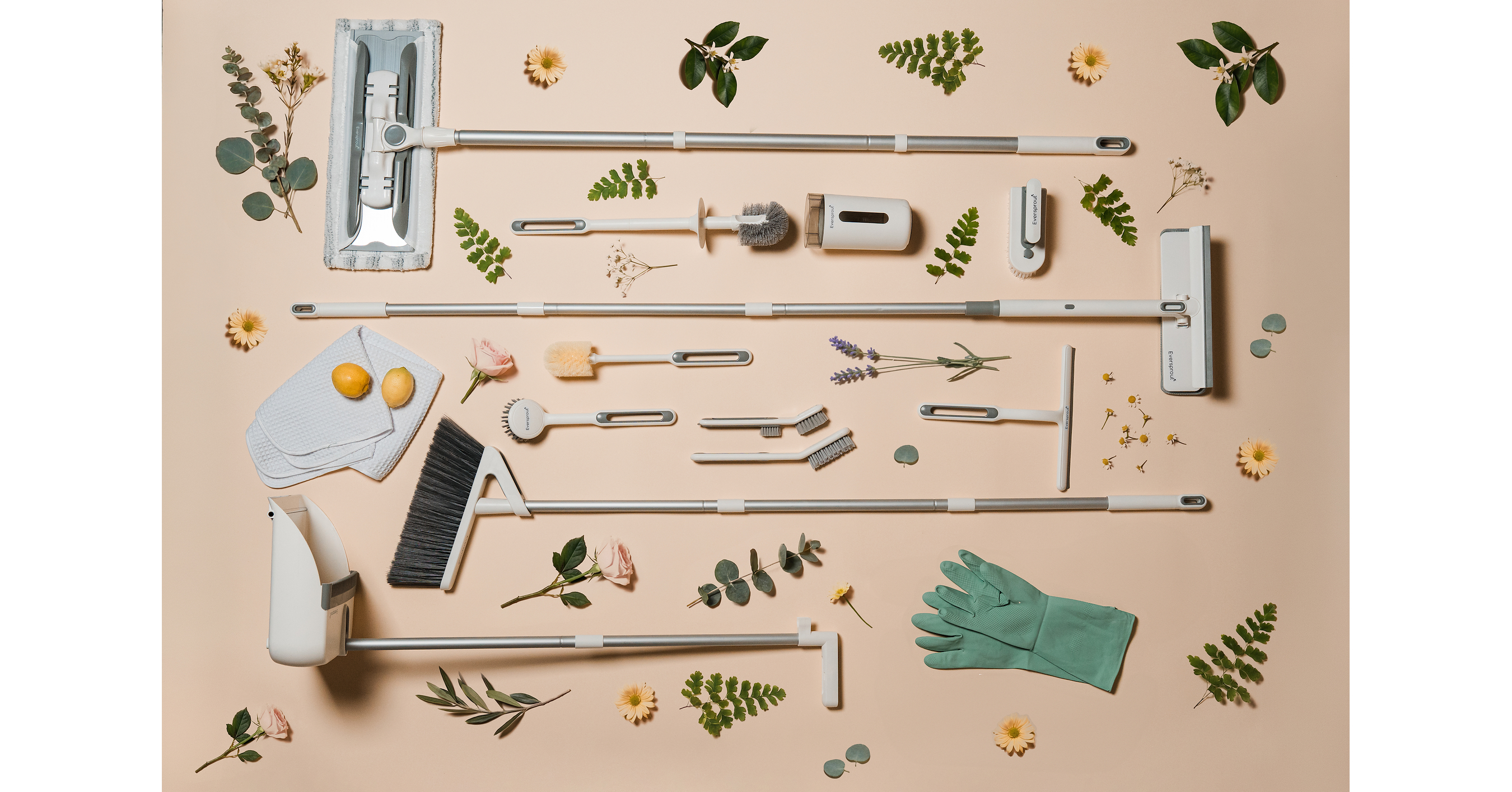 Eversprout Reimagines Cleaning Tools Typically Hidden Away with New Home Collection