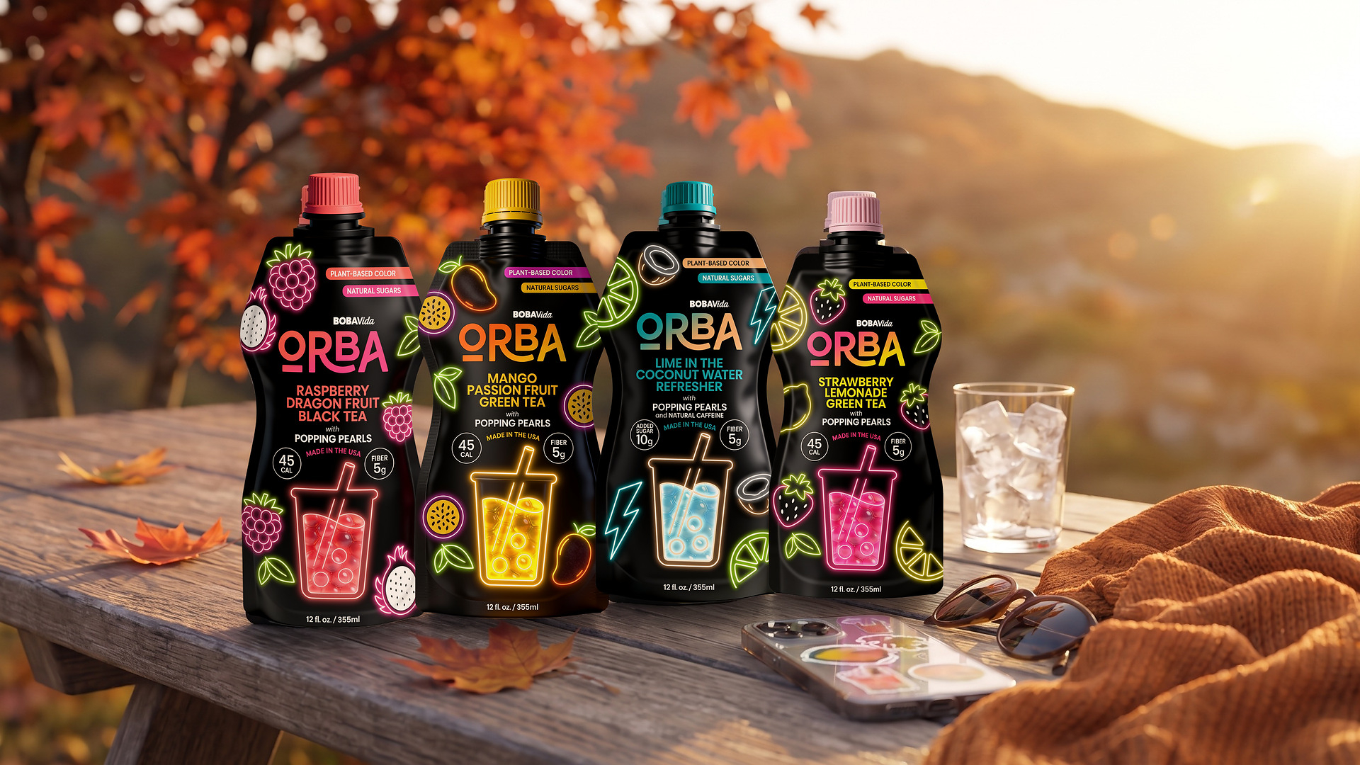 BobaVida Kicks the Door Open on the Drink Aisle With ORBA, a Ready-to-Drink Popping Boba Beverage Shipping November 1