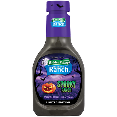 HIDDEN VALLEY® INTRODUCES SPOOKY RANCH: THE ICONIC DRESSING TAKES ON A HAUNTING HUE FOR HALLOWEEN