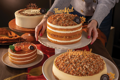Paris Baguette Brings Handcrafted Thanksgiving Cakes to the Table--Plus Sweet and Spicy Surprises for Halloween